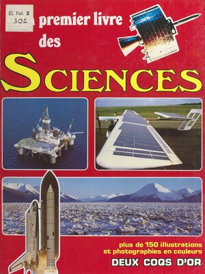 cover image of Mon premier livre des sciences